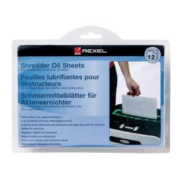 Hojas lubricante para destructora de papel Rexel Azul (12 Unidades) Precio: 39.49999988. SKU: BIX2101948