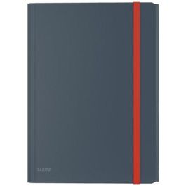 Leitz Carpeta Cosy con Gomas, 3 Solapas y Bolsillo Interior, Cierre A4, Polipropileno Gris Precio: 12.50000059. SKU: B1424MMWEQ