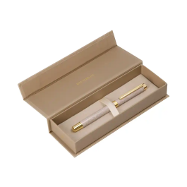 Belius Wild West Roller de Aluminio Beige Tinta Negra Punta 0.7mm con Diseño de Botas Vaqueras