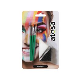 Set de Brochas y Esponjas para Maquillaje de Fantasía Artístico - Halloween y Carnaval Precio: 2.50000036. SKU: S1131443