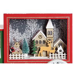 Calendario de Adviento DKD Home Decor Camión Luz LED Madera MDF (31 x 9 x 20 cm) Calendario de Adviento DKD Home Decor Camión Luz LED Madera MDF (31 x 9 x 20 cm)
