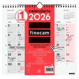 Finocam Calendario de Pared para Escribir M-265x245 mm Mv Neutro 2026 - Ideal para Planificar y Organizar Anual Precio: 3.78999951. SKU: B15K5YJFF9