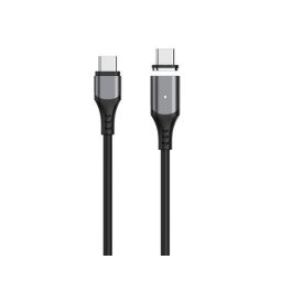 eSTUFF INFINITE Cable USB-C Magnético Súper Suave | USB 2.0 | 2m | PD100W | 480 Mbps | Plástico Reciclado