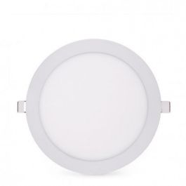 Placa LED Circular 12W 805Lm 2700K Ultrafina [HO-PLCIR-12W-WW-EP02]