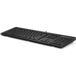 HP Teclado HP 125 Wired Keyboard - ROM Cableado Negro