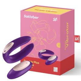 Vibrador Doble Estimulación Satisfyer PARTNER PLUS Violeta Precio: 30.50000052. SKU: SLC-82102