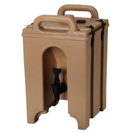 CAMBRO - 100LCD-157 - Contenedor Camtainer isotérmico para líquidos 5 L - 29 x 26,5 x 44 cm - Café-Beige Precio: 256.9900003. SKU: B1EYMND3HA