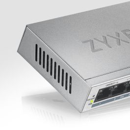 Zyxel GS1005HP-EU0101F Switch No Administrado 5 Puertos Gigabit Ethernet PoE Plata