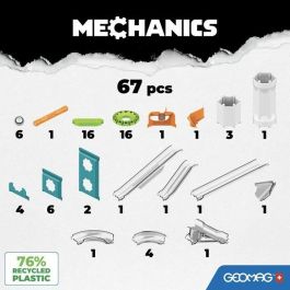 Geomag GMV00 Juego Construcción Magnética Mecánica Gravedad 67 Piezas EcoFriendly Plástico Reciclado Educativo Circuito Esferas 8+ Años Geomag GMV00 Juego Construcción Magnética Mecánica Gravedad 67 Piezas EcoFriendly Plástico Reciclado Educativo Circuito Esferas 8+ Años