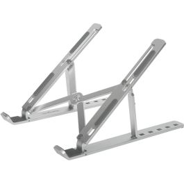 Targus AWE810GL Soporte de Aluminio para ordenador portátil, compatible con pantallas de 10 a 15.6 pulgadas, Plegable y con 6 ajustes de altura.