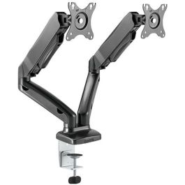 ICY BOX IB-MS304-T Soporte de Escritorio para 2 Monitores hasta 27" / 68cm Negro