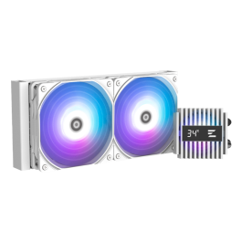 Zalman ALPHA2 A24 WHITE Sistema de Refrigeración Líquida Todo en Uno para Procesador 12 cm, compatible Intel/AMD, Blanco Precio: 89.88999976. SKU: B1AMBX7LRP