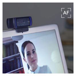 Logitech Webcam C920 Negra Full HD 1080p Video Grabacion