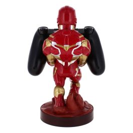 Cable Guy Soporte de Carga Iron Man Marvel 21cm para Mando de Consola y Smartphone (PS5, Xbox Series S/X, iPhone)