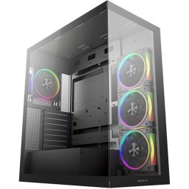 Deepcool Caja Ordenador Gaming ATX CG580V2 4F Semitorre con Vidrio Templado y RGB, Incluye 4 Ventiladores, Compatible ATX, Micro ATX, ITX Precio: 116.69000057. SKU: B1ABNW9R9J