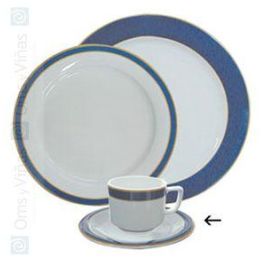 MAROC Cobalto Platillo de Café, Plato Llano para Vajilla, 13 cm (Set de 6) Precio: 9.68999944. SKU: B15JRNZGWQ