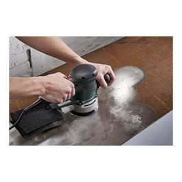 Wolfcraft 7606000 Hojas de Lijar Adhesivas de Corindón Perforadas, Diámetro 125 mm, Grano 120, 5 Unidades