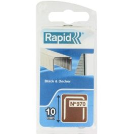 Rapid 970/10 mm Grapas Galvanizadas de Alambre Plano para Herramientas Black & Decker Precio: 21.6900002. SKU: B1ASGVZN8H