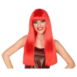 Peluca Larga Lisa Roja con Flequillo – Ideal para Disfraces de Carnaval, Fiestas Temáticas, Diablesa, Diva Pop y Heroína Cómic Precio: 3.78999951. SKU: B19M8XYR2J
