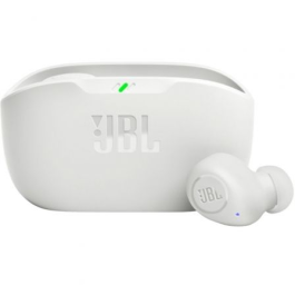 Auriculares Bluetooth JBL Wave Buds con estuche de carga/ Autonomía 8h/ Blancos Precio: 53.95000017. SKU: B1ACL5V3ES