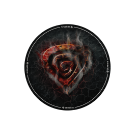 GENESIS Tellur 400 Round Lava Alfombra para Silla Multicolor Tela Caucho Antideslizamiento 100cm x 100cm Precio: 21.49999995. SKU: B1GDQF56YC