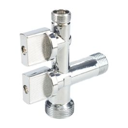 Llave combinada Fontastock ABS Latón 1/2" x 3/8" x 3/4" Llave combinada Fontastock ABS Latón 1/2" x 3/8" x 3/4"