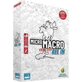 SD GAMES Micro Macro All In Español Juego de Mesa de Detectives, 1-4 Jugadores, +10 Años Precio: 30.50000052. SKU: B12R4YBZH3