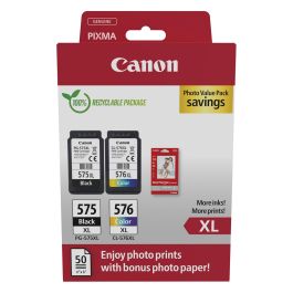 Canon 5437C006 2er Multipack (BK/Color) XL inkl. Fotopapier - Cartuchos de Tinta Originales Precio: 93.99000006. SKU: B1AFHKLT6L