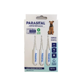 Parasital 3 Pipetas para Perros Medianos 10-25 kg - Tratamiento Antiparasitario Precio: 10.89. SKU: B12BZBPLH3
