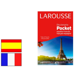 Larousse Diccionario Pocket Francés Español / Español Francés 768 Páginas 115 x 180 mm Precio: 16.5000004. SKU: B16GY2GDQY