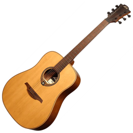 LAG Guitarra Acústica Dreadnought Tramontane 170 Natural Satinado