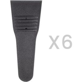 Livoo DOC207P Raclette para 6 personas, 800W con grill extraíble, 6 espátulas y 6 ollas para fondue