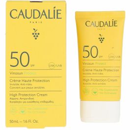 Caudalie VINOSUN Crema Solar Facial SPF50+ Muy Alta Protección UVA/UVB, Vegana y Antiarrugas para Pieles Sensibles 50 ml Precio: 18.49999976. SKU: B19DVJNBE9