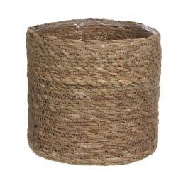 Mica Decorations Cesta de mimbre modelo Atlántic para plantas y almacenaje, Ø16 x 16 cm