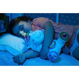 Gusy luz unicornio interactivo con luz y sonidos, cuentacuentos y grabadora 24 cm