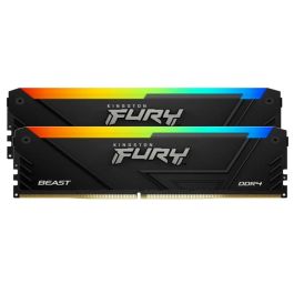 Kingston Memoria Fury Beast RGB DDR4 16GB (2x8GB) 3200MHz CL16 KF432C16BB2AK2/16 Precio: 89.99705814. SKU: B12NVTCCVD