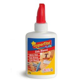 Supertite Cola blanca escolar 60 g para manualidades y trabajos escolares A2423 Precio: 0.99271788. SKU: B1G8DH85YW
