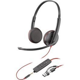 HP Blackwire 3225 3200 Series Auriculares Estéreo con Micrófono USB-C y Jack 3.5mm, Adaptador USB-C/A Precio: 45.50000026. SKU: B17CPFNKBS