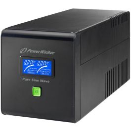 PowerWalker 750 VA, 480 W, 162-290V, 50/60Hz, 146x350x160mm, 6.8kg, Black PowerWalker 750 VA, 480 W, 162-290V, 50/60Hz, 146x350x160mm, 6.8kg, Black