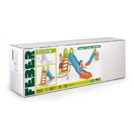 Tobogan super mega XXL plegable con agua 242x131,5x96cm