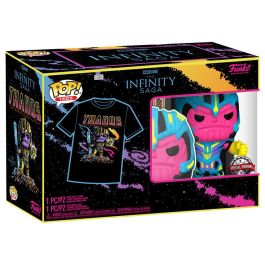 Set figura POP & Tee Marvel Infinity Saga Thanos Exclusive