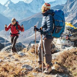 Bastón Trekking Aktive (6 Unidades)