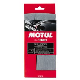 MOTUL Paño Microfibra Cristales MTL110110 Limpieza sin rastros ni pelusa para cristales