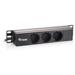 Equip 333302 Regleta de Enchufes 10" 1U, 3 Tomas Francesas, 250V 16A, 3500W, Cable 1.5m, Plástico Precio: 32.49999984. SKU: B14Z9YG8FS