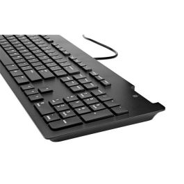 HP Teclado USB Slim Empresarial con Lector de Tarjetas Inteligentes - Diseño UK Precio: 38.69000047. SKU: B14JLZT2GT