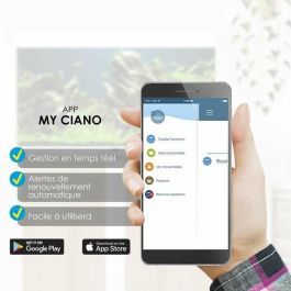 Ciano CLA60 Rampa LED 8W con Transformador para Acuarios Aqua 60 y Aqua 80, incluye 3 WaterClear L, 1 Foam L y 1 Biobact L
