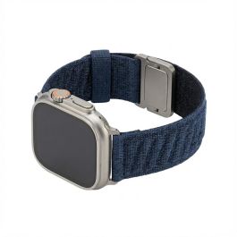 GUAN Brazalete Premium para Apple Watch, Azul/Negro, 42mm, 44mm, 45mm, 46mm, 49mm, GA-MAG-BNDA-P-BML Precio: 25.9182. SKU: B19ALSCM3H