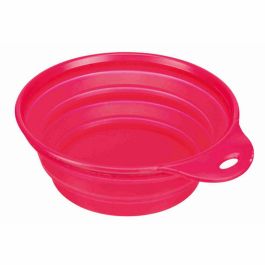 Comedero Plegable para Mascotas Trixie Travel Silicona 1 L Verde