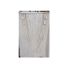 DKD Home Decor Decoración Colgante Boho Day dream Blanco Algodón MDF 150x102x2 cm Precio: 26.33928. SKU: S3029359