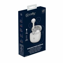 Auriculares Bluetooth con Micrófono Celly BUZ2 Blanco
